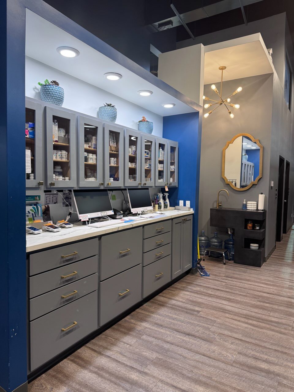 pharmacy area at urgent pet care